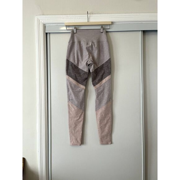 ALO Yoga Sheila High Waist Color Block Leggings - Small - Picture 2 of 4